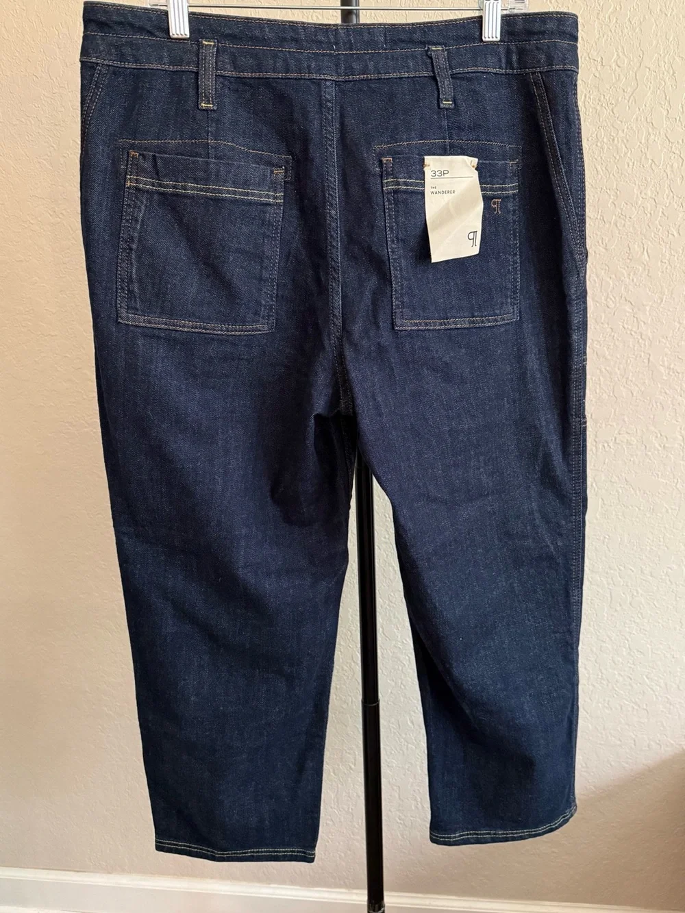 Pilcro Anthropologie Wanderer Mid-Rise Relaxed Jeans - 33P - NWOT
